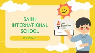 Saini International School is affiliated to the CBSE, and offers classes from Nu