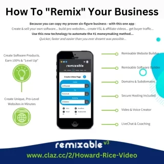 how to remix your business