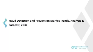 fraud detection and prevention market trends
