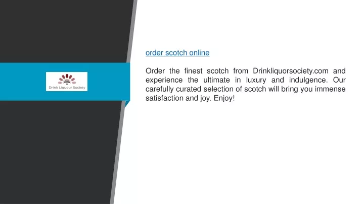 order scotch online order the finest scotch from