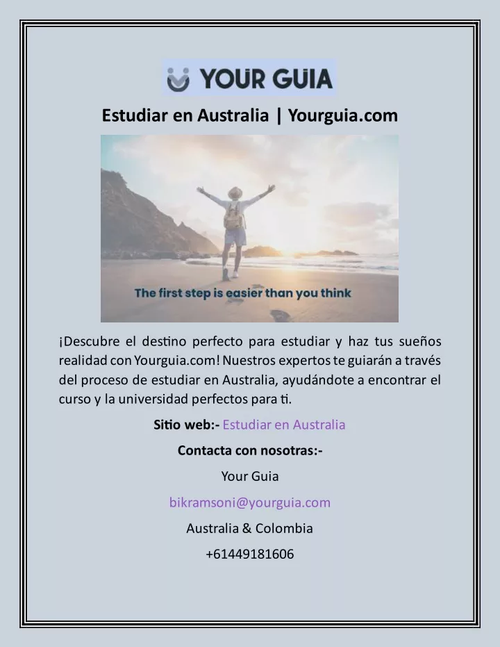 estudiar en australia yourguia com