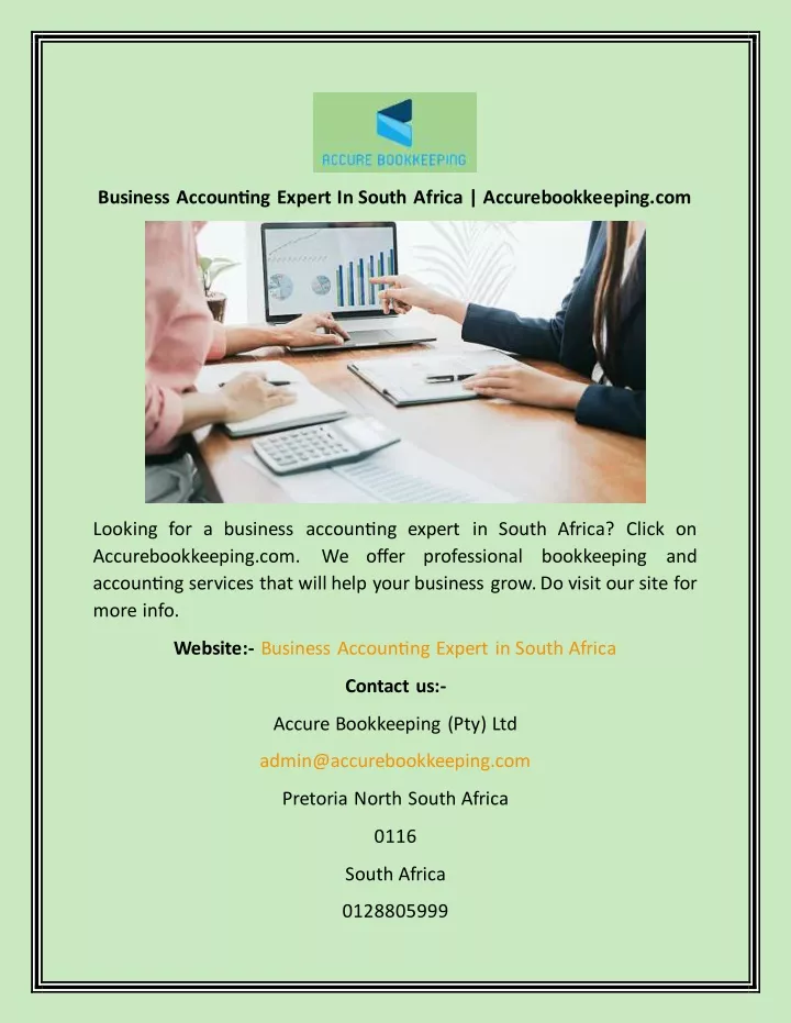 business accounting expert in south africa