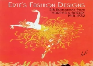 Download Erté's Fashion Designs (Dover Fine Art, History of Art)