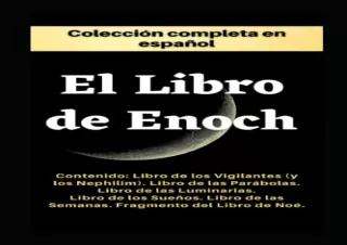 PDF El Libro de Enoc. Colección completa: Edición en español. (Spanish Edition)