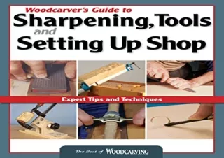 PDF Woodcarver's Guide to Sharpening, Tools and Setting Up Shop: Expert Tips and Techniques (Fox Chapel Publishing) (Bes