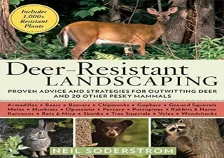 Download (PDF) Deer-Resistant Landscaping: Proven Advice and Strategies for Outwitting Deer and 20 Other Pesky Mammals