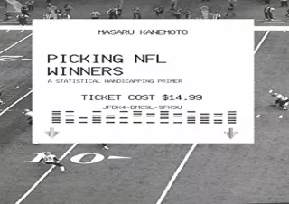 Kindle (online PDF) Picking NFL Winners: A Statistical Handicapping Primer