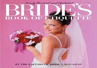 PDF Bride's Book of Etiquette: Revised and Updated