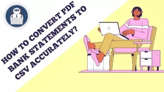 How to Convert PDF Bank Statements to CSV Accurately