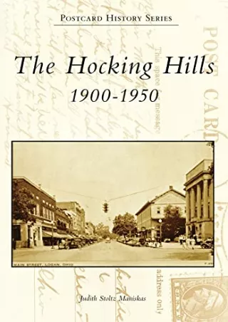READ [PDF] Hocking Hills, The 1900-1950 (Postcard History Series)