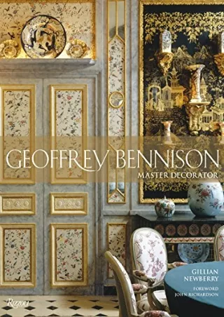 [PDF READ ONLINE] Geoffrey Bennison: Master Decorator