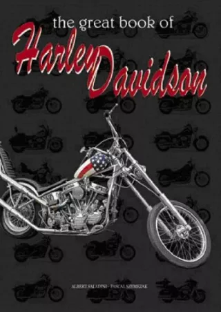 get [PDF] Download The Great Book of Harley Davidson (From Technique to Adventure)