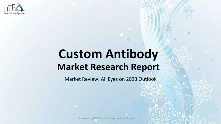 custom antibody market research report
