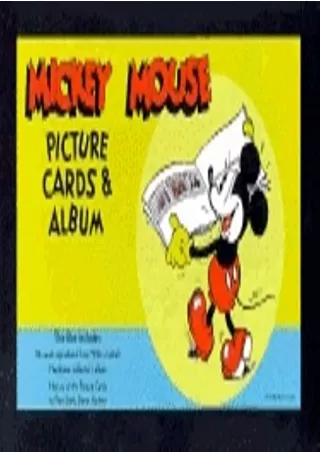 READ [PDF] Mickey Mouse Picture Cards & Album
