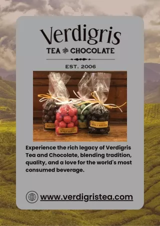 Russian Black Tea - Verdigris Tea & Chocolate Bar