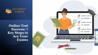 Online Test Success: 7 Key Steps to Ace Your Exams​