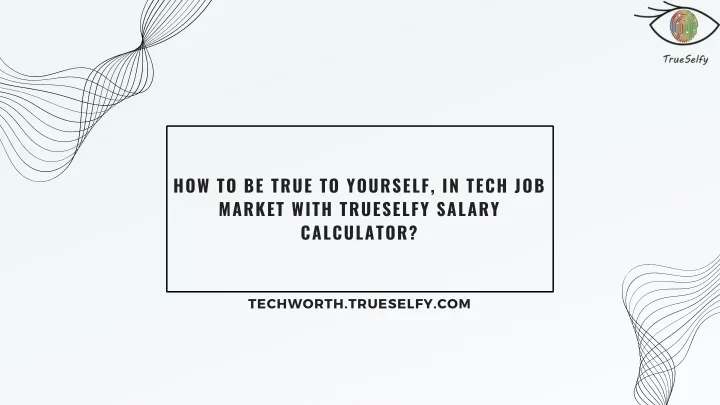 how to be true to yourself in tech job market