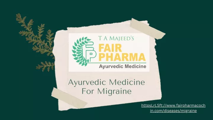 ayurvedic medicine for migraine