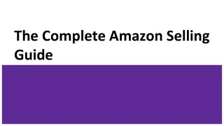 Amazon FBA Demystified: A Complete Selling Guide from Tamara Tee