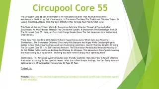 Circupool Core 55