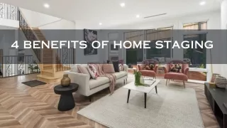 4 Benefits of Home Staging