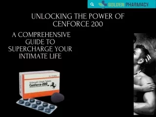 Cenforce 200 - Potent Solution for Erectile Dysfunction