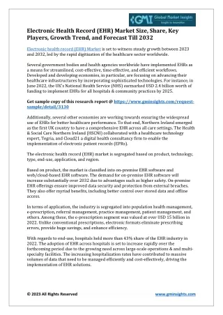 electronic health record ehr market size share