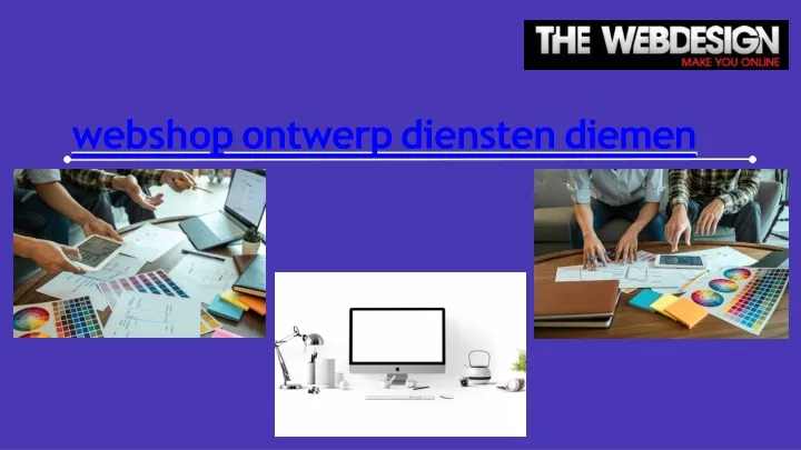 webshop ontwerp diensten diemen