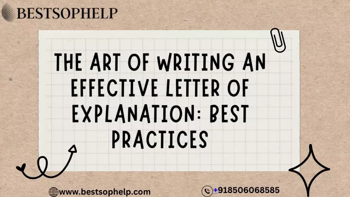 the art of writing an effective letter