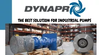Centrifugal Pump Repair Services - Dynapro Pumps