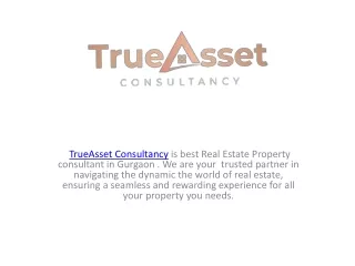why choose Trueasset consultacy for commercial property