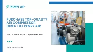 Purchase Top-Quality Air Compressor Direct at Penry Air