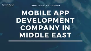 Mobile App Development Company in MiddleEast