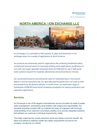 Ion Exchange USA