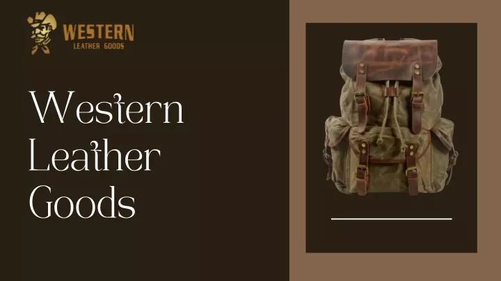 western leather goods