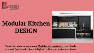 Modular Kitchen Design