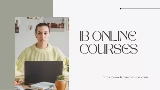 IB Online Courses