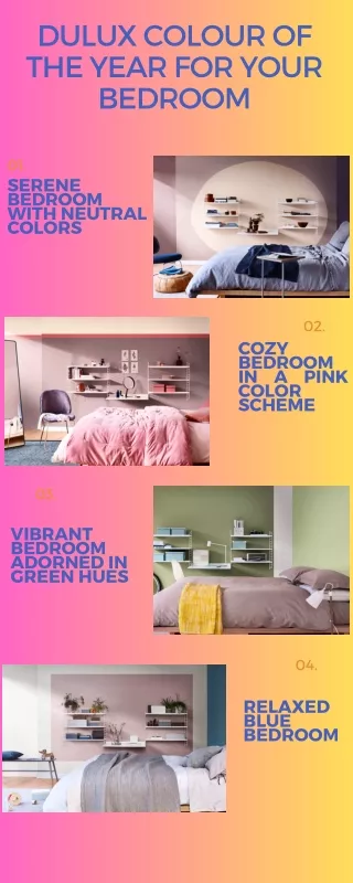dulux colour of the year for your bedroom