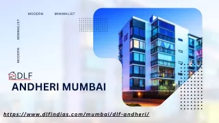 DLF Andheri Mumbai Luxurious 2, 3, and 4 BHK Residential Apartments  DLF Andheri