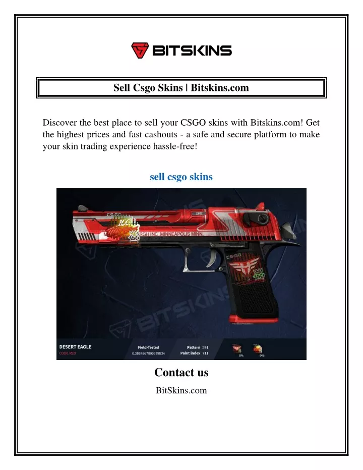 sell csgo skins bitskins com