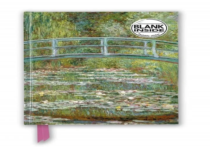 PPT - [PDF] Claude Monet: Bridge over a Pond of Water Lilies (Foiled ...