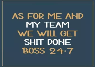 Download As For Me And My Team We Will Get Shit Done Boss Notebook Funny Boss Day Gifts for Women Men Female Boss Male B