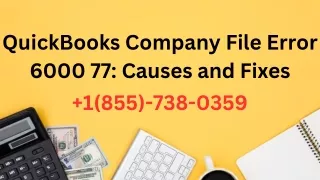 quickbooks company file error 6000 77 causes