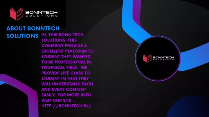 about bonntech solutions