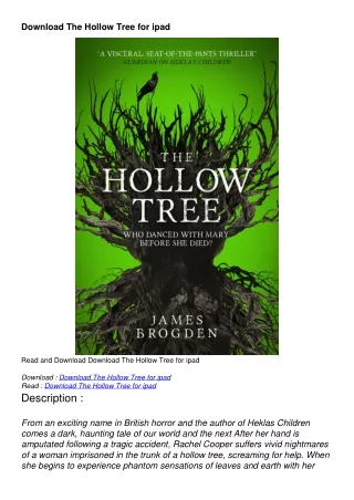 Download The Hollow Tree for ipad