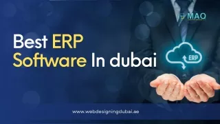 Best ERP Software In dubai