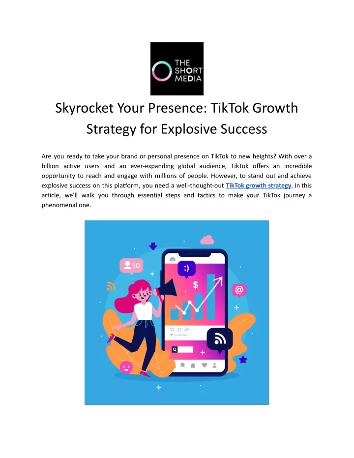 skyrocket your presence tiktok growth strategy