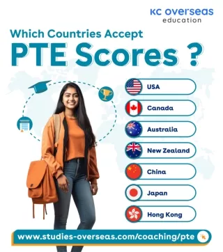 Which Countries Accept PTE Scores