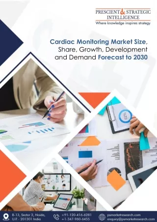 Cardiac Monitoring Market Size, Share, Growth, and Demand Forecast to 2030