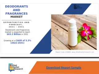 Deodorants and Fragrances Market